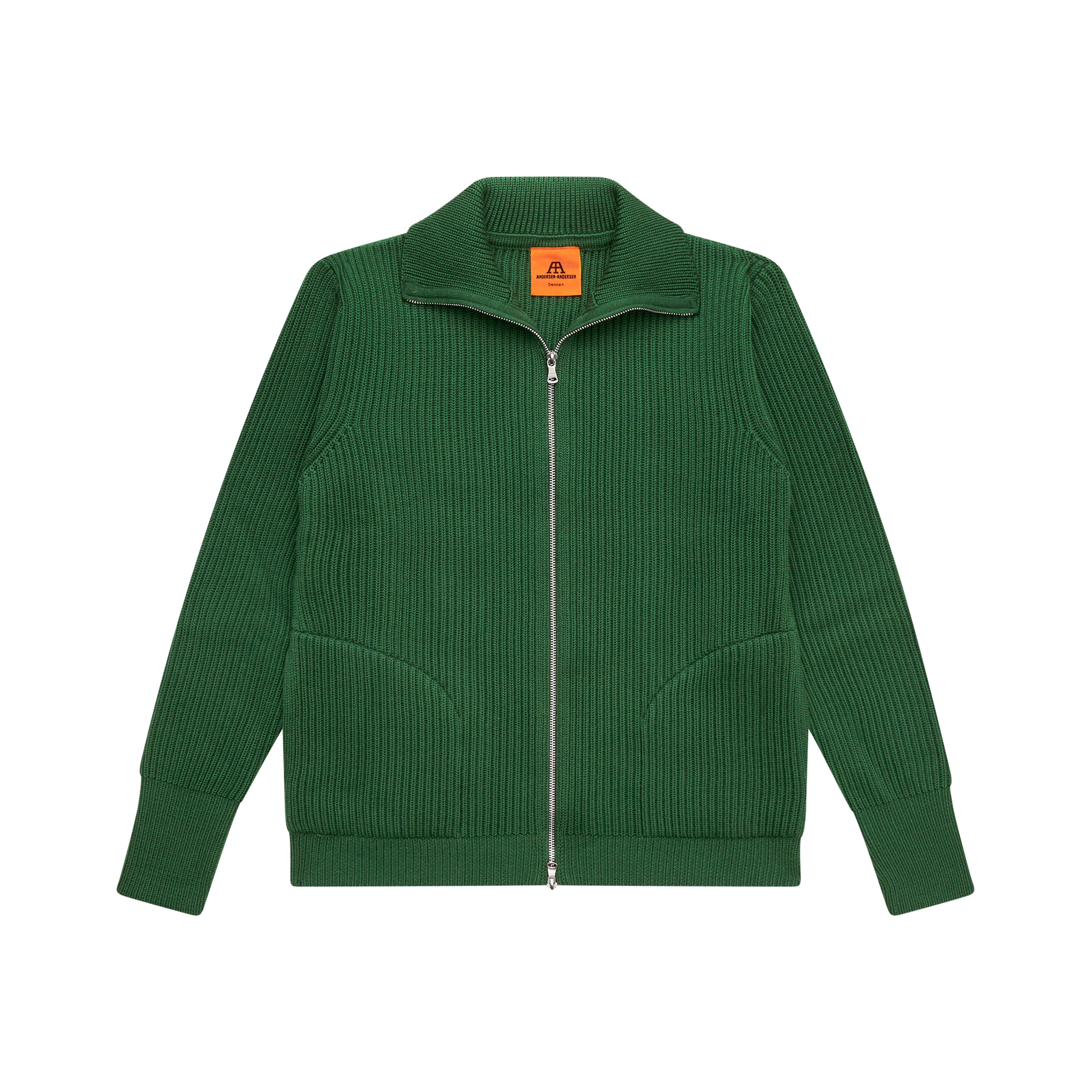 Navy Full-Zip Pockets
